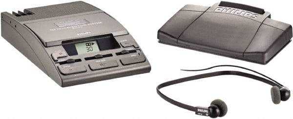 Philips - Gray Cassette - Use with Dictation Recorder - Best Tool & Supply