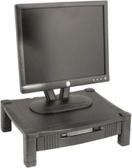 Kantek - Silver Monitor Stand - Use with Laptop, Monitor - Best Tool & Supply