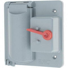 Leviton - Electrical Outlet Box Polycarbonate Device Cover - Best Tool & Supply