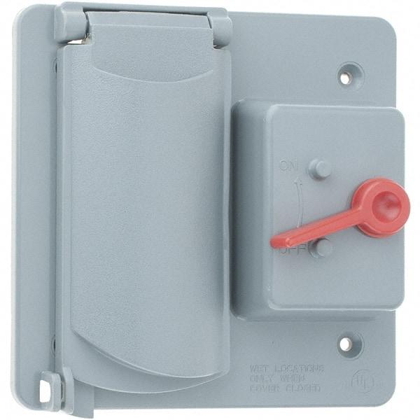 Leviton - Electrical Outlet Box PVC Device Cover - Best Tool & Supply