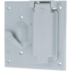 Leviton - Electrical Outlet Box Zinc Device Cover - Best Tool & Supply