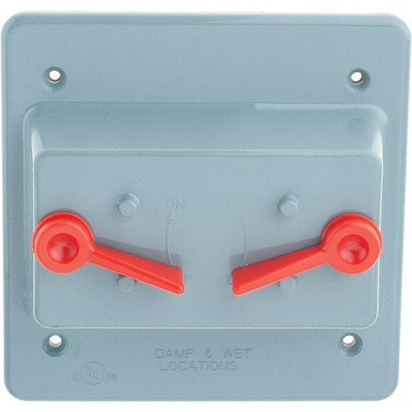 Leviton - Electrical Outlet Box Polycarbonate Device Cover - Best Tool & Supply