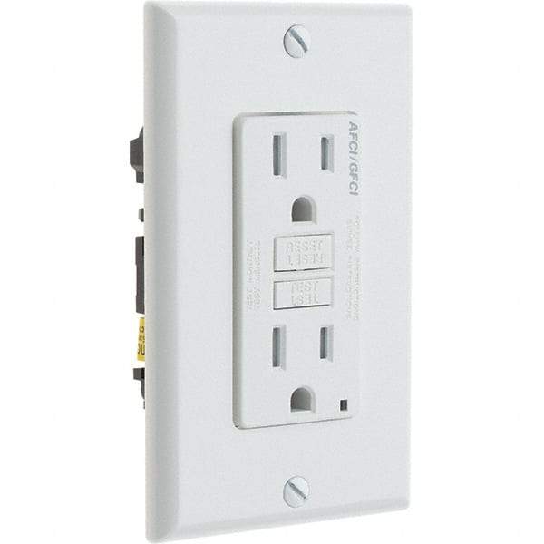 Leviton - GFCI Receptacles Grade: Commercial Color: White - Best Tool & Supply