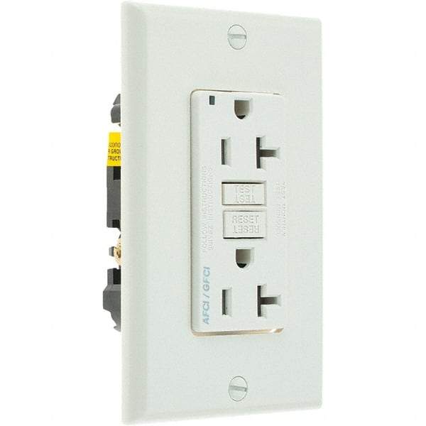 Leviton - GFCI Receptacles Grade: Commercial Color: Light Almond - Best Tool & Supply