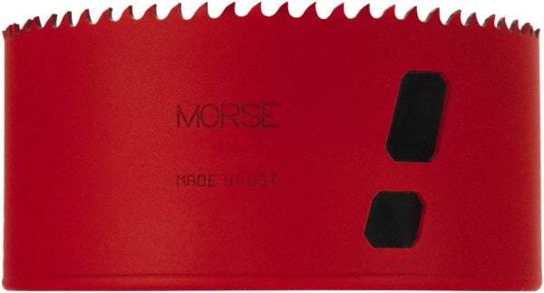 M.K. MORSE - 4-3/4" Diam, 1-15/16" Cutting Depth, Hole Saw - Bi-Metal Saw, Toothed Edge - Best Tool & Supply