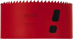 M.K. MORSE - 4-3/8" Diam, 1-15/16" Cutting Depth, Hole Saw - Bi-Metal Saw, Toothed Edge - Best Tool & Supply