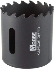 M.K. MORSE - 1-3/4" Diam, 1-15/16" Cutting Depth, Hole Saw - Carbide-Tipped Saw, Toothed Edge - Best Tool & Supply