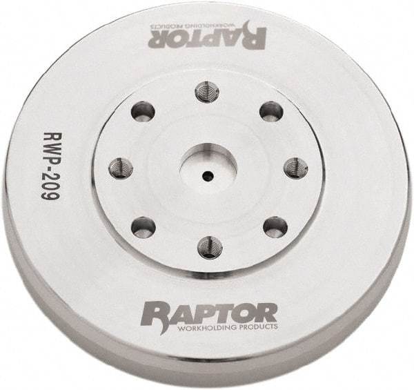 Raptor Workholding - 9.055" Jaw Width, 1-1/2" High Riser - For Use with 4 & 5 Axis Workholding Systems - Best Tool & Supply