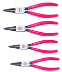 Wiha Straight Internal Retaining Ring Plier Set -- 4 Pieces -- Includes: Tips: .035; .050; .070; & .090" - Best Tool & Supply