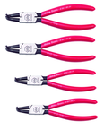 Wiha 90 Degree Bent Internal Retaining Ring Plier Set -- 4 Pieces -- Includes: Tips: .035; .050; .070; & .090" - Best Tool & Supply
