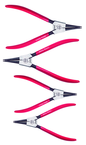 Wiha Straight External Retaining Ring Plier Set -- 4 Pieces -- Includes: Tips: .035; .050; .070; & .090" - Best Tool & Supply