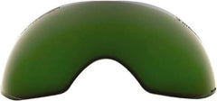 Save Phace - 11" Wide x 3-3/4" High, Lens Shade 5, Polycarbonate Lens - 5/8" Thick, Green, Inside Mount - Best Tool & Supply