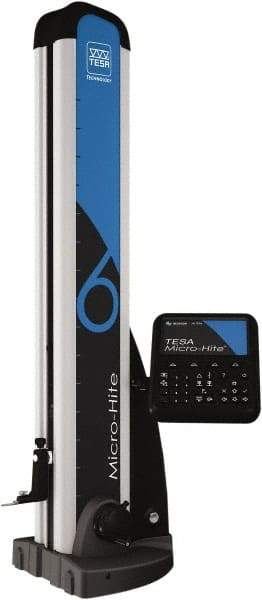 TESA Brown & Sharpe - 14" Electronic Height Gage - 0.001, 0.0001, 0.00001" Resolution, Accurate to 0.00008", Hybrid Touch Screen and Touch Pad Display, USB, RS-232 Data Output - Best Tool & Supply