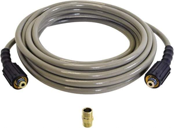 Simpson - 3,100 Max psi Fixed Pressure Washer Hose - 25' Long, Polyurethane, Female - Best Tool & Supply