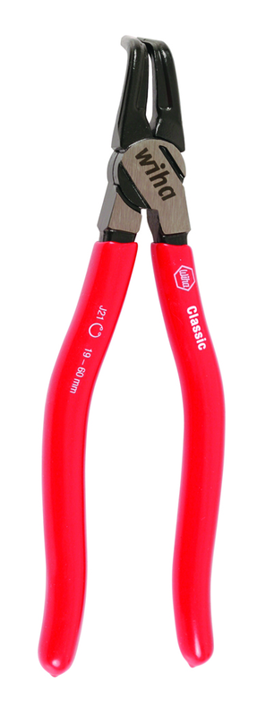 90° Angle Internal Retaining Ring Pliers 1/2 - 1" Ring Range .050" Tip Diameter with Soft Grips - Best Tool & Supply
