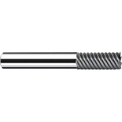 Fraisa - 1/2, 1" LOC, 1/2" Shank Diam, 3" OAL, 7 Flute Solid Carbide Square End Mill - Best Tool & Supply