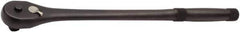 Proto - 1/2" Drive Pear Head Quick-Release Ratchet - Black Oxide Finish, 15" OAL, 45 Gear Teeth, Quick Release Handle - Best Tool & Supply