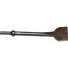 Mayhew - 2" Head Width, 8-1/2" OAL, Scraper Punch - Round Drive, Round Shank, Steel - Best Tool & Supply