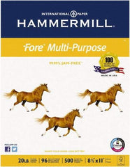 Hammermill - 8-1/2" x 11" White Copy Paper - Use with Plain Paper Office Equipment - Best Tool & Supply