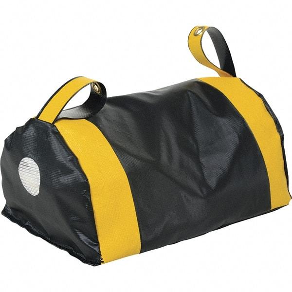 Vestil - Vinyl Duffel Bag (Style) Dock Seal Draft Blocker - 18" Strip Width x 12" Strip Thickness, Black - Best Tool & Supply