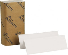 Paper Towels: Multifold, 16 Rolls, 1 Ply, White 250 Sheets