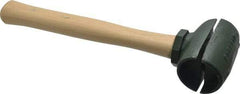 Garland - 2-1/2 Lb Head 1-3/4" Face Malleable Iron Split Head Hammer without Faces - Wood Handle - Best Tool & Supply