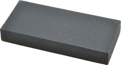 Norton - 4" Long x 1-3/4" Wide x 5/8" Thick, Silicon Carbide Sharpening Stone - Rectangle, Coarse, Fine Grade - Best Tool & Supply