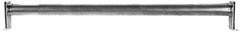 Stanley - 72" Max Width Adjustable Round Closet Rod - Zinc Plated Finish - Best Tool & Supply