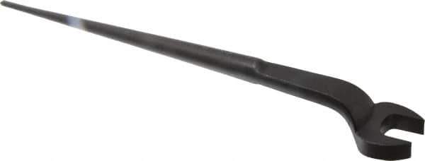 Proto - 1-1/8" Standard Spud Handle Open End Wrench - 17-1/4" OAL, Single End, Black Finish - Best Tool & Supply