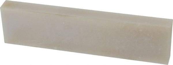 Made in USA - 4" Long x 1" Wide x 3/8" Thick, Novaculite Sharpening Stone - Rectangle - Best Tool & Supply