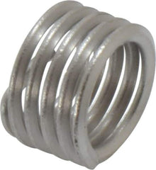 Heli-Coil - 1/2-13 UNC, 1/2" OAL, Free Running Helical Insert - 4-7/8 Free Coils, Tanged, Stainless Steel, 1D Insert Length - Best Tool & Supply