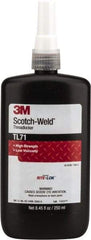 3M - 250 mL, Red, High Strength Liquid Threadlocker - Series TL71, 24 hr Full Cure Time, Hand Tool, Heat Removal - Best Tool & Supply