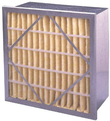 PrecisionAire - 12" Noml Height x 24" Noml Width x 12" Noml Depth, 65% Capture Efficiency, Rigid Box Air Filter - MERV 11, Synthetic Polypropylene, Integrated Corrosion-Resistant Steel Frame, 1,000 CFM - Best Tool & Supply