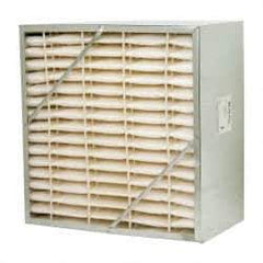 Value Collection - 24" Noml Height x 24" Noml Width x 12" Noml Depth, 65% Capture Efficiency, Rigid Box Air Filter - MERV 11, Synthetic Polypropylene, Integrated Corrosion-Resistant Steel Frame, 2,000 CFM - Best Tool & Supply