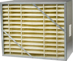 PrecisionAire - 20" Noml Height x 24" Noml Width x 12" Noml Depth, 65% Capture Efficiency, Rigid Box Air Filter - MERV 11, Synthetic Polypropylene, Integrated Corrosion-Resistant Steel Frame, 1,660 CFM - Best Tool & Supply