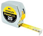 STANLEY® PowerLock® Classic Tape Measure 1" x 25' - Best Tool & Supply