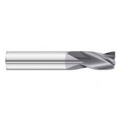 13/64 Dia. x 2-1/2 Overall Length 3-Flute Square End Solid Carbide SE End Mill-Round Shank-Center Cut-TiAlN - Best Tool & Supply