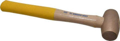 Cook Hammer - 1-1/2 Lb Head Nonsparking Mallet - 13" OAL, Wood Handle - Best Tool & Supply