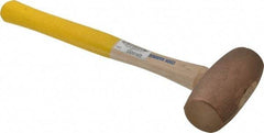 Cook Hammer - 6 Lb Head Nonsparking Mallet - 16" OAL, Wood Handle - Best Tool & Supply