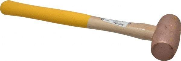 Cook Hammer - 4 Lb Head Nonsparking Mallet - 16" OAL, Wood Handle - Best Tool & Supply