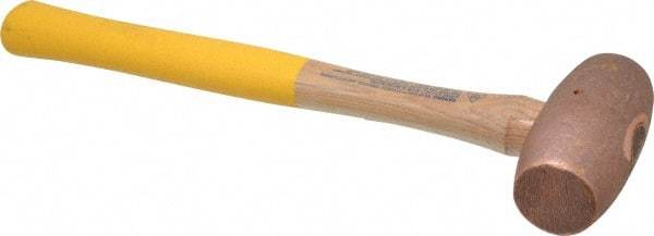 Cook Hammer - 5 Lb Head Nonsparking Mallet - 16" OAL, Wood Handle - Best Tool & Supply