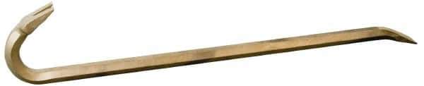 Ampco - 24" OAL Nonsparking Wrecking Bar - 1-1/4" Wide - Best Tool & Supply