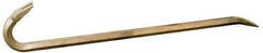 Ampco - 36" OAL Nonsparking Wrecking Bar - 1-11/16" Wide, Aluminum Bronze - Best Tool & Supply