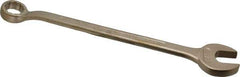 Ampco - 1-1/8" 12 Point Offset Combination Wrench - 15° Offset Angle, 17" OAL, Aluminum Bronze, Plain Finish - Best Tool & Supply