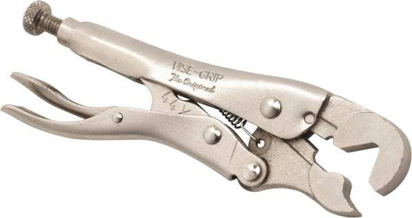 Irwin - 4" OAL Locking Jaw Locking Pliers - 1/4 to 9/16" Jaw Opening, Standard Handle - Best Tool & Supply