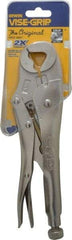 Irwin - 10" OAL Locking Jaw Locking Pliers - 5/8 to 1-1/8" Jaw Opening, Standard Handle - Best Tool & Supply