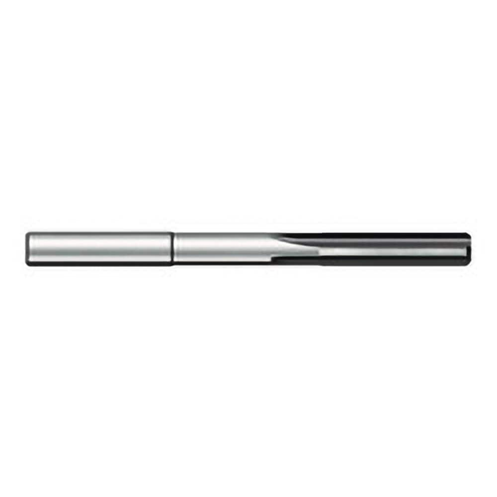 Chucking Reamer: 0.063″ Dia, 1-1/2″ OAL, 3/8″ Flute Length, Straight Shank, Solid Carbide 4 Flute