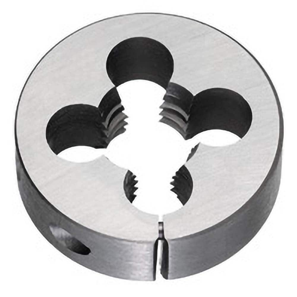 Titan USA - Round Dies; Thread Size: 1/2-20 ; Outside Diameter (Inch): 1-1/2 ; Material: High Speed Steel ; Adjustable: Yes ; Thread Direction: Right Hand ; Series/List: 790 - Exact Industrial Supply