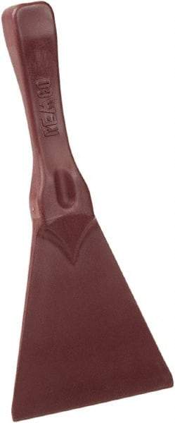 Remco - Stiff Polypropylene/Semi-Ferrous Additive Straight Scraper - 4.4" Blade Width - Best Tool & Supply