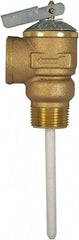 CASH ACME - 3/4" Inlet, 3/4" Outlet, FNPT x MNPT, ASME Safety Relief Valve - 150 Max psi, Bronze, 500000 BTUs - Best Tool & Supply